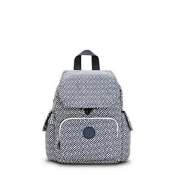 Kipling City Pack Mini Printed Ryggsäck Vita | SE 1721LI